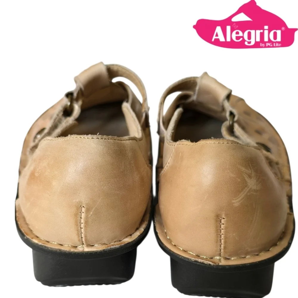Alegria Pesca PES-628 Almond Leather Fisherman‎ Sandal Size EU 36 US 6/6.5 - Picture 5 of 8
